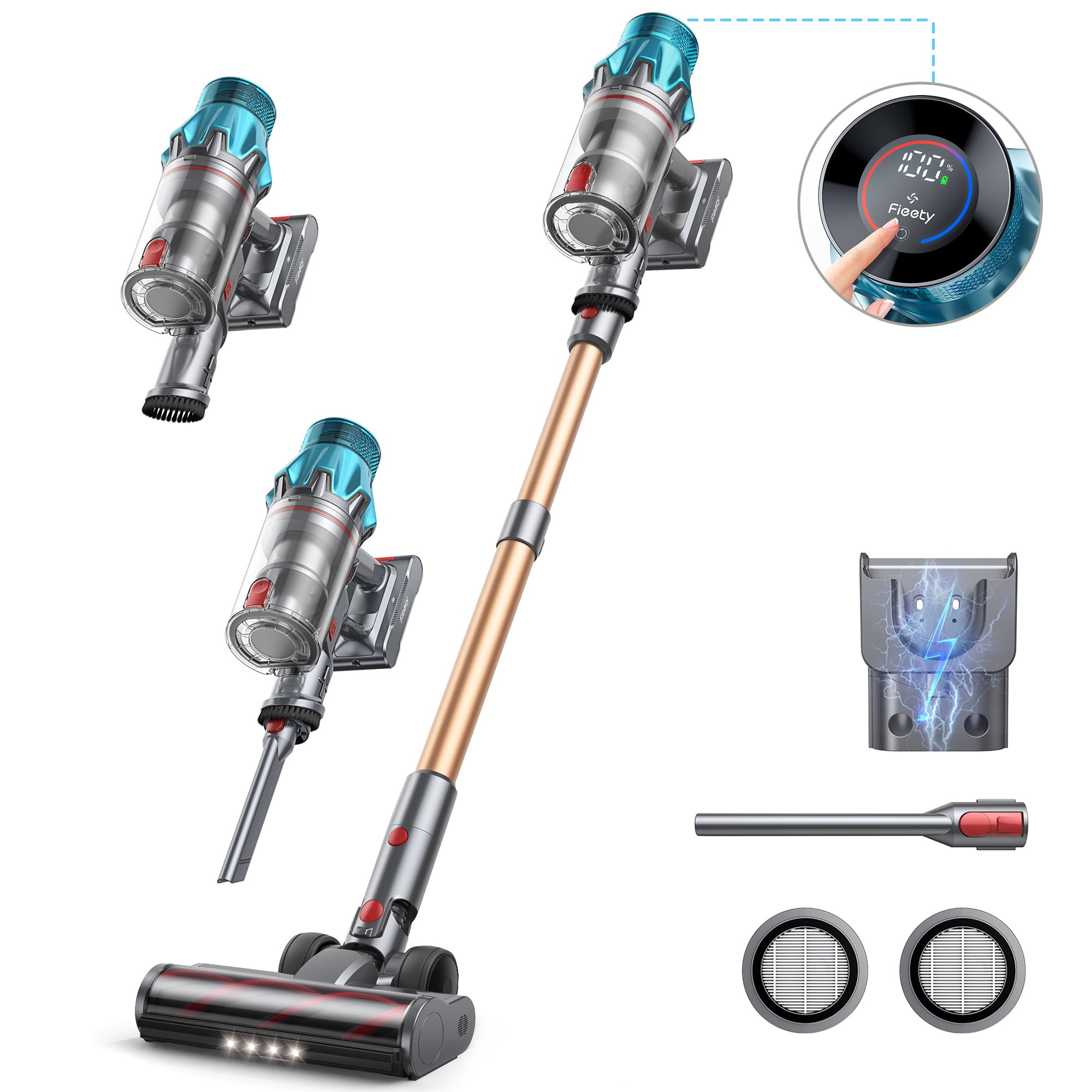 Cordless Vacuum Cleaner Fieety V7